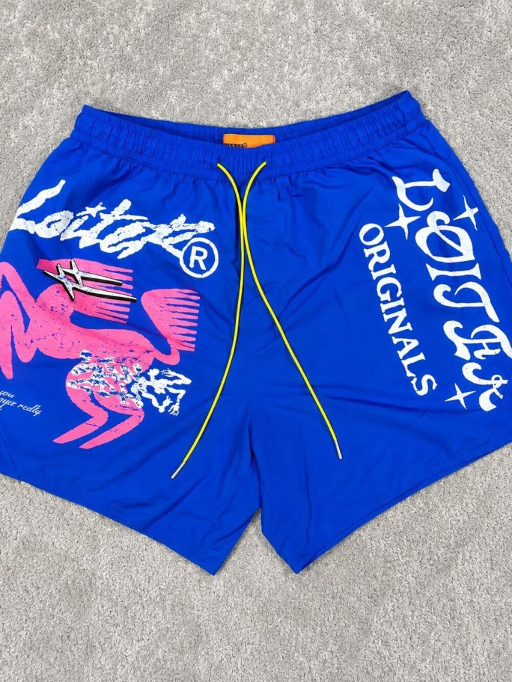 Nike Men's Blue Swim-briefs-shorts
